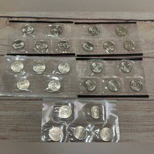 Lot of five 2006 US State Quarters